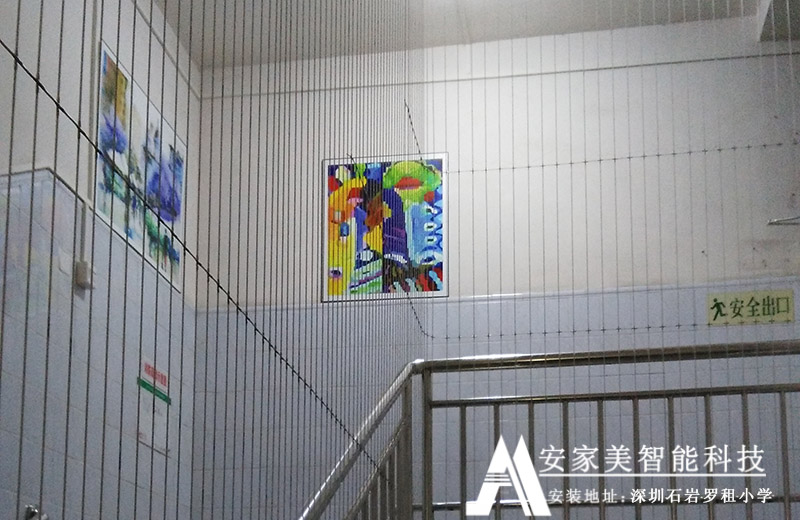 深圳小學隱形網案例